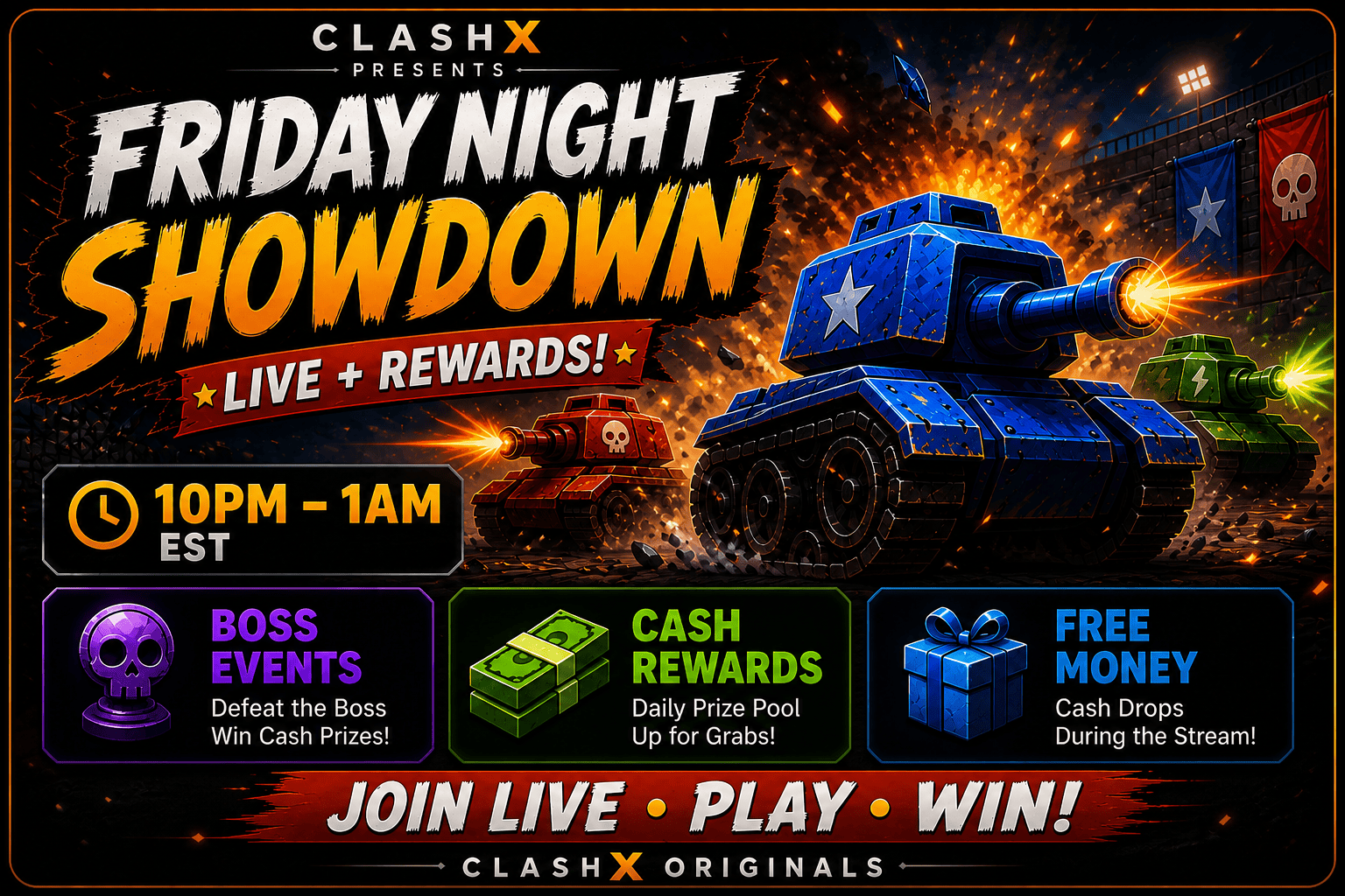 Tanks Championship event